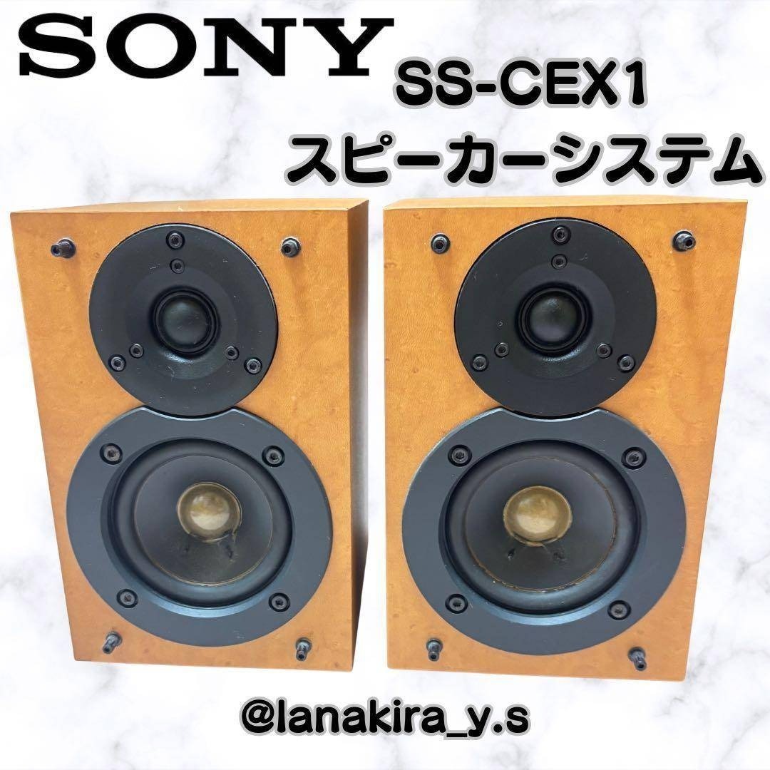 SONY - SONY SS-CEX1スピーカーシステム 動作確認済み スピーカー