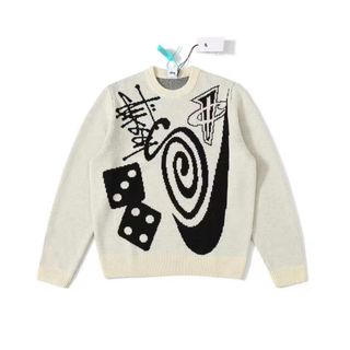 STUSSY - STUSSY 8 BALL MOHAIR SWEATER Lサイズの通販 by getoff shop