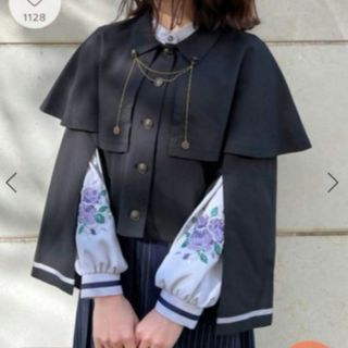 axes femme - axes femme ナポレオンマント風コート カーキの通販 by