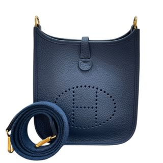 HERMES - エルメス ミニエブリンTPM ノワール シルバー金具 W刻印の