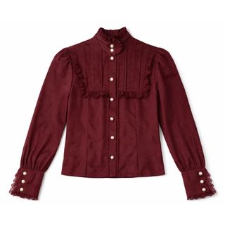 BABY,THE STARS SHINE BRIGHT - マリーアントワネット柄JSK(エンジ)の