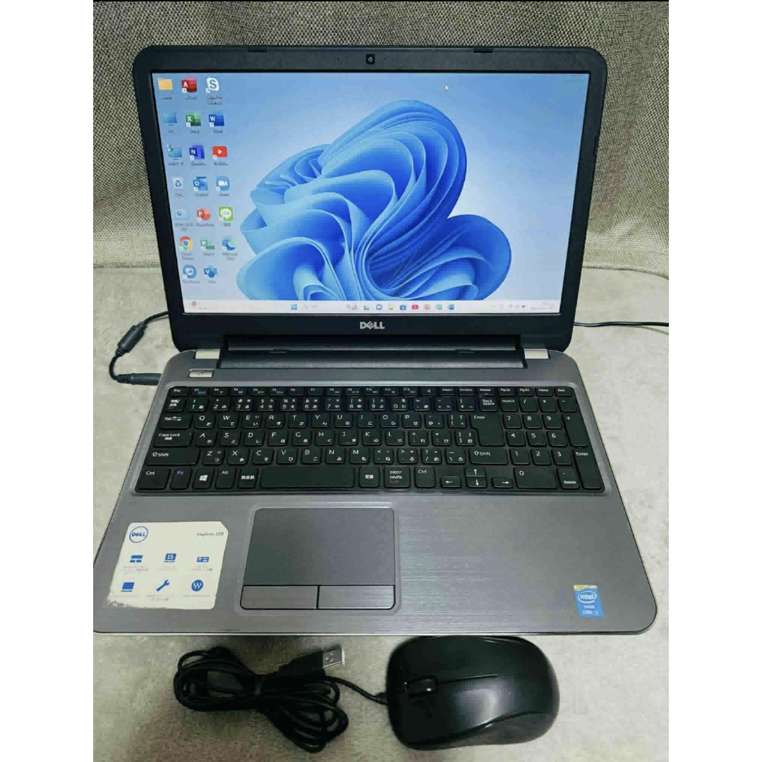 DELL - S212 DellノートパソコンWEBカメラSSD高速Windows11オフィスの