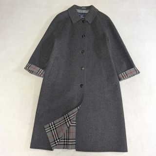 BURBERRY - Burberrys ピーコート カシミア混 ビンテージ グレー 9号の