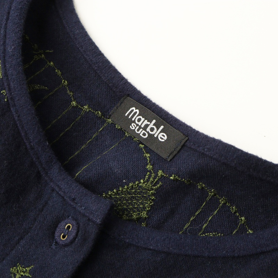 人気アイテム マーブルシュッド marble SUD EMB BAT LACE コウモリ刺繍