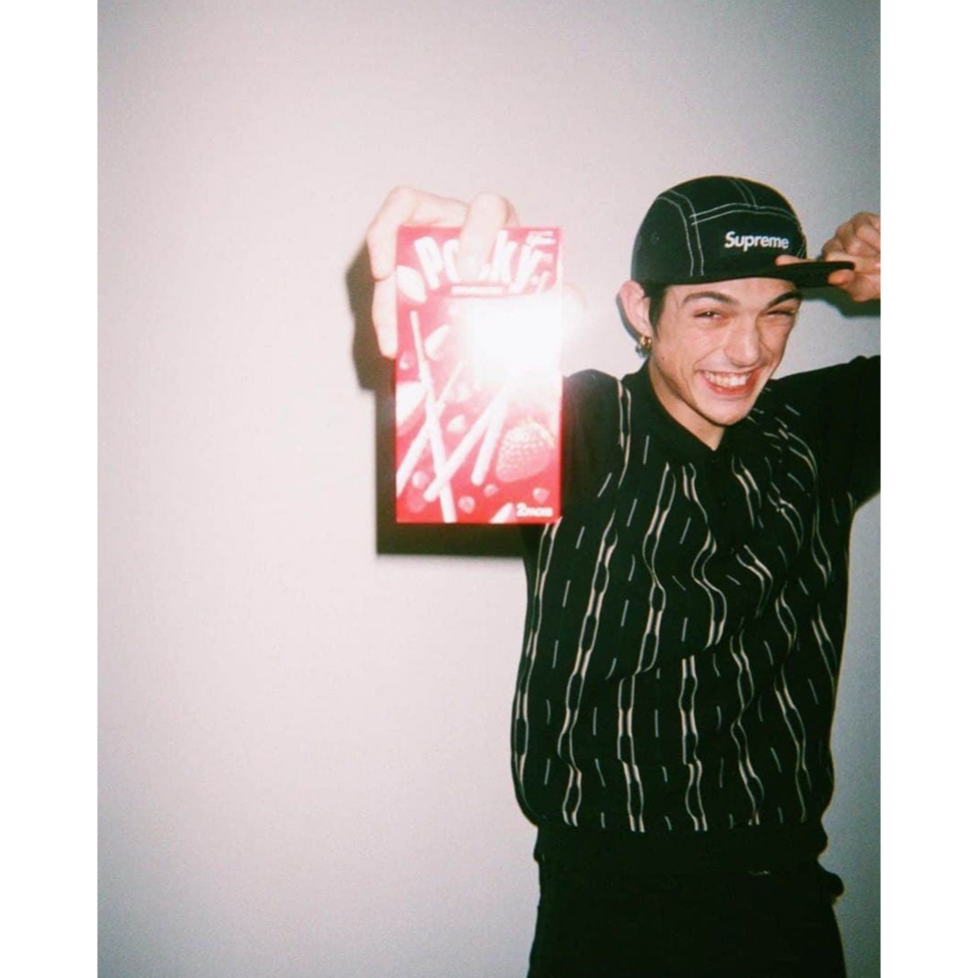 Supreme - 激レア！2018AW SUPREME“VERTICAL STRIPE”ニットポロの通販