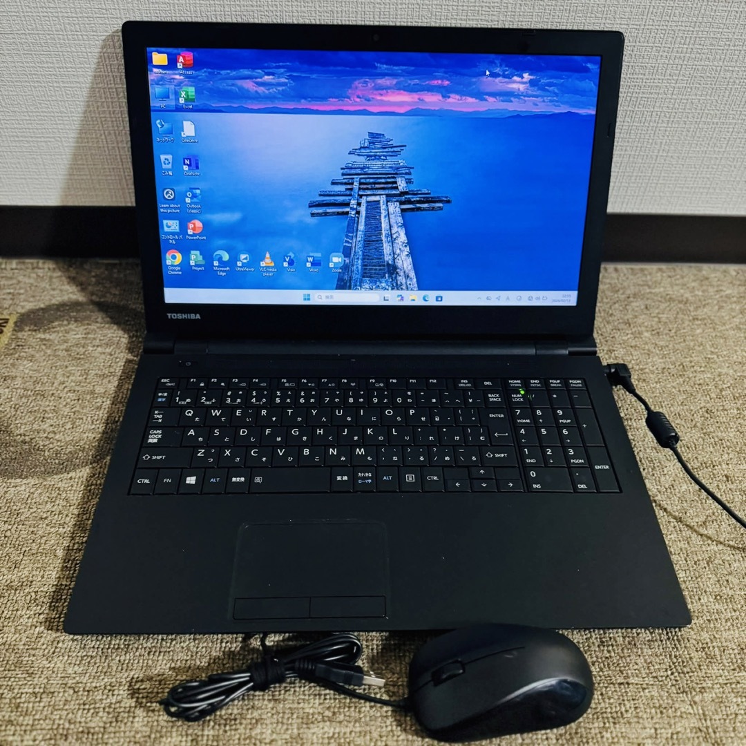 東芝 - S242 TOSHIBAノートパソコンWEBカメラSSD高速Windows11の通販