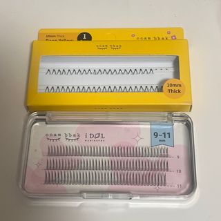 ダイソー オシャレつけまつげ 8番10個+つけまつげケース セット☆廃盤