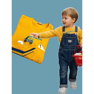 familiar - familiar ファミリア 長袖Tシャツ 90の通販 by mctck205's