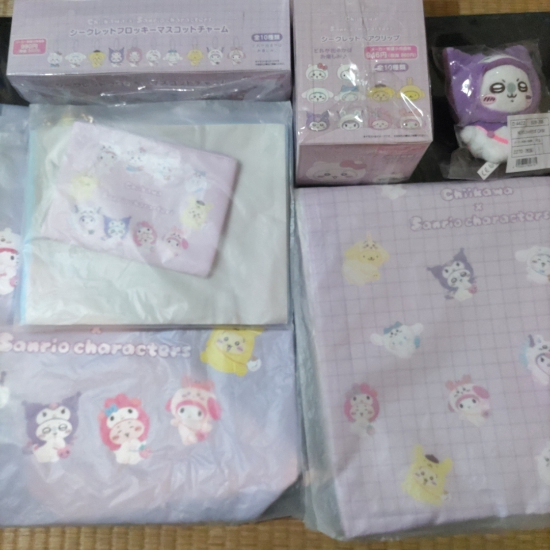 ちいかわ - 【未開封 未使用】ちいかわ×サンリオ キャラクターズ 6点