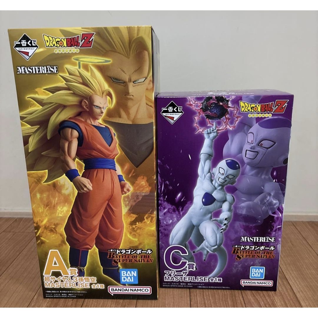一番くじ ドラゴンボール A賞 超サイヤ人3孫悟空 C賞 フリーザの通販