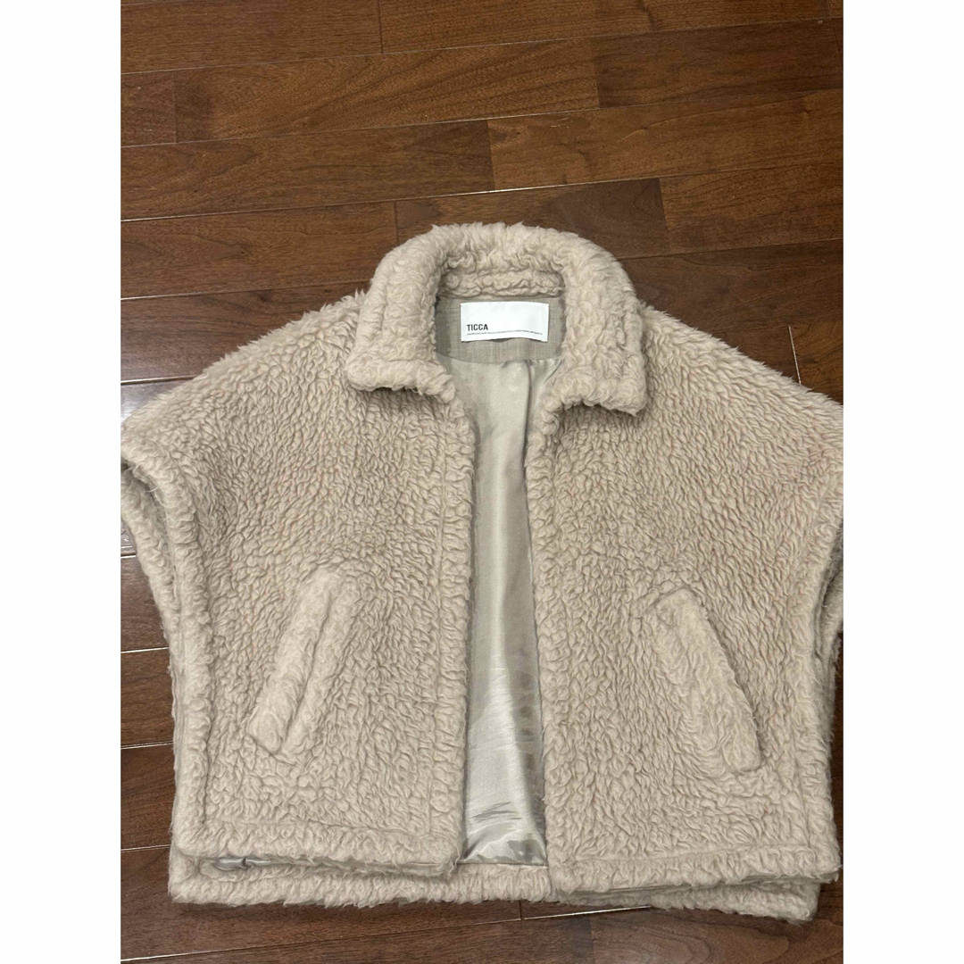 TICCA - ticca ファーポンチョの通販 by ちはや's shop｜ティッカなら