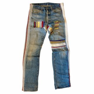 KAPITAL - キャピタル 14oz ラット フレア デニムパンツ ジーンズ 28