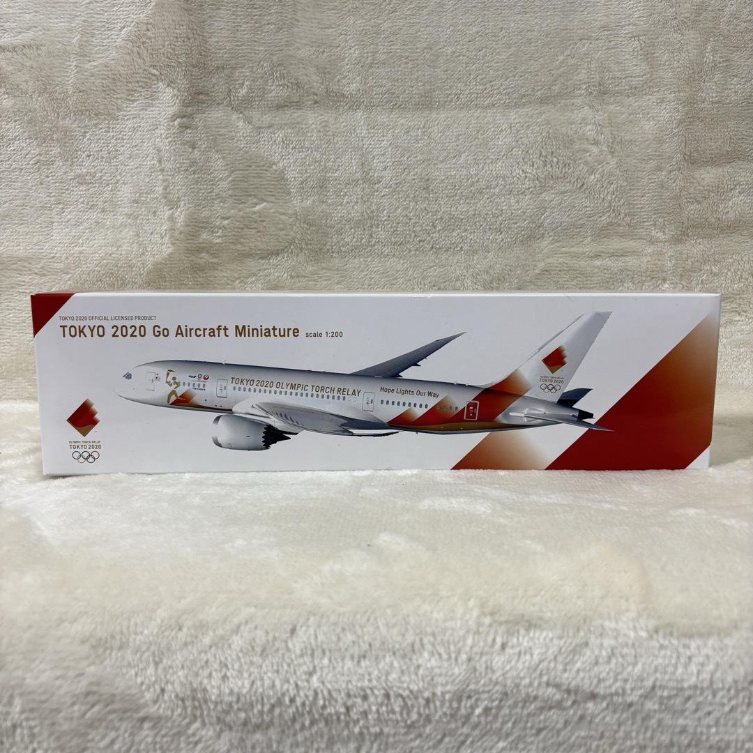 JAL 日本航空 東京 TOKYO オリンピック 飛行機模型 1/200 訳アリの通販