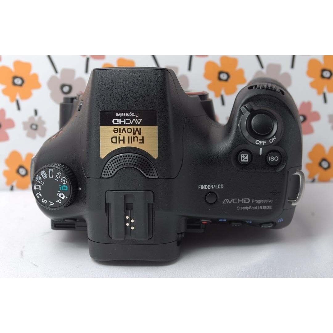 SONY - ❤SONY α57❤ショット数1848回！❤望遠レンズセット❤一眼レフ