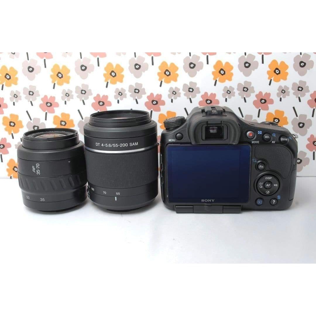 SONY - ❤SONY α57❤望遠レンズセット❤ショット数1848回！❤一眼レフ