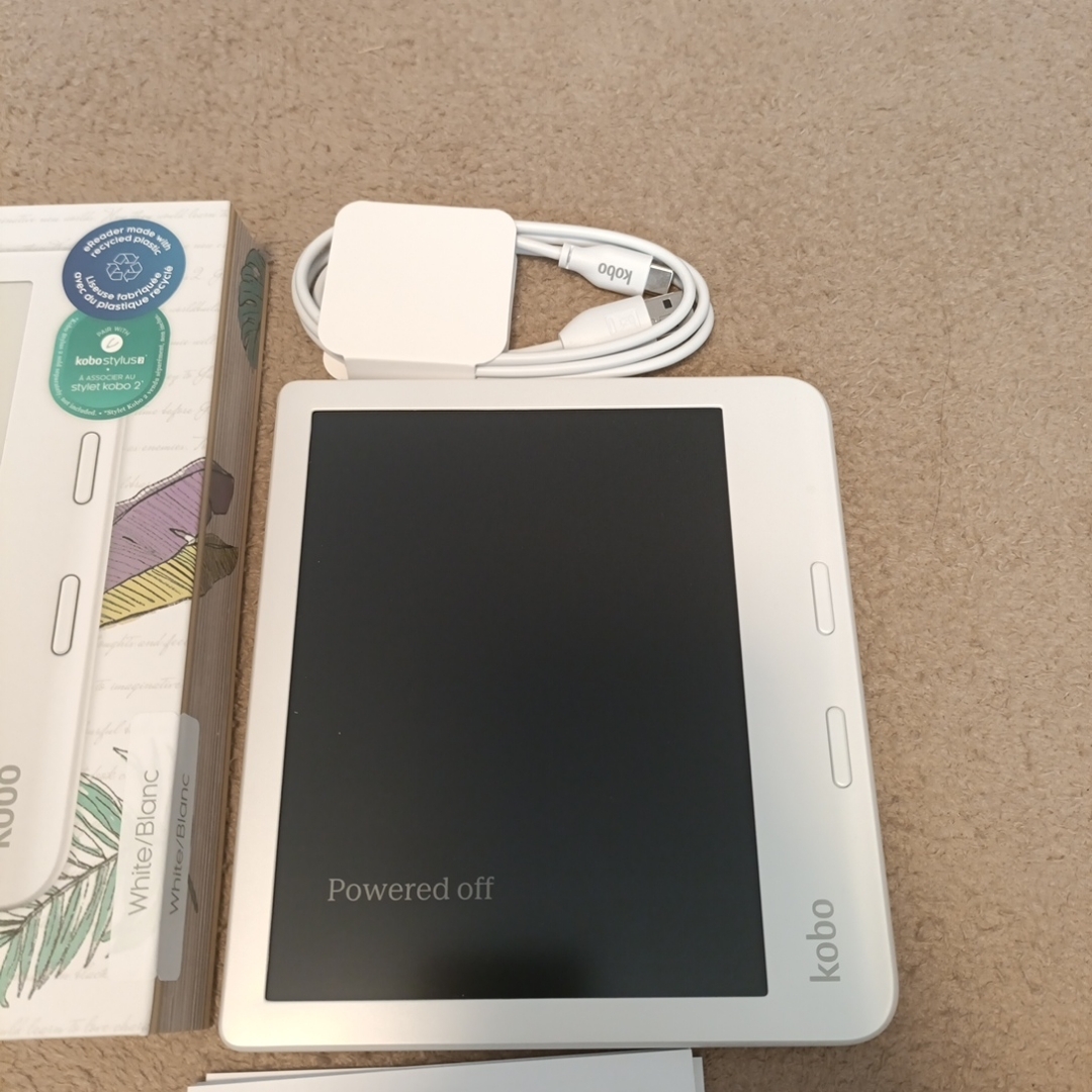 Rakuten - 【ほぼ未使用】rakuten Kobo Libra Colour ホワイトの通販