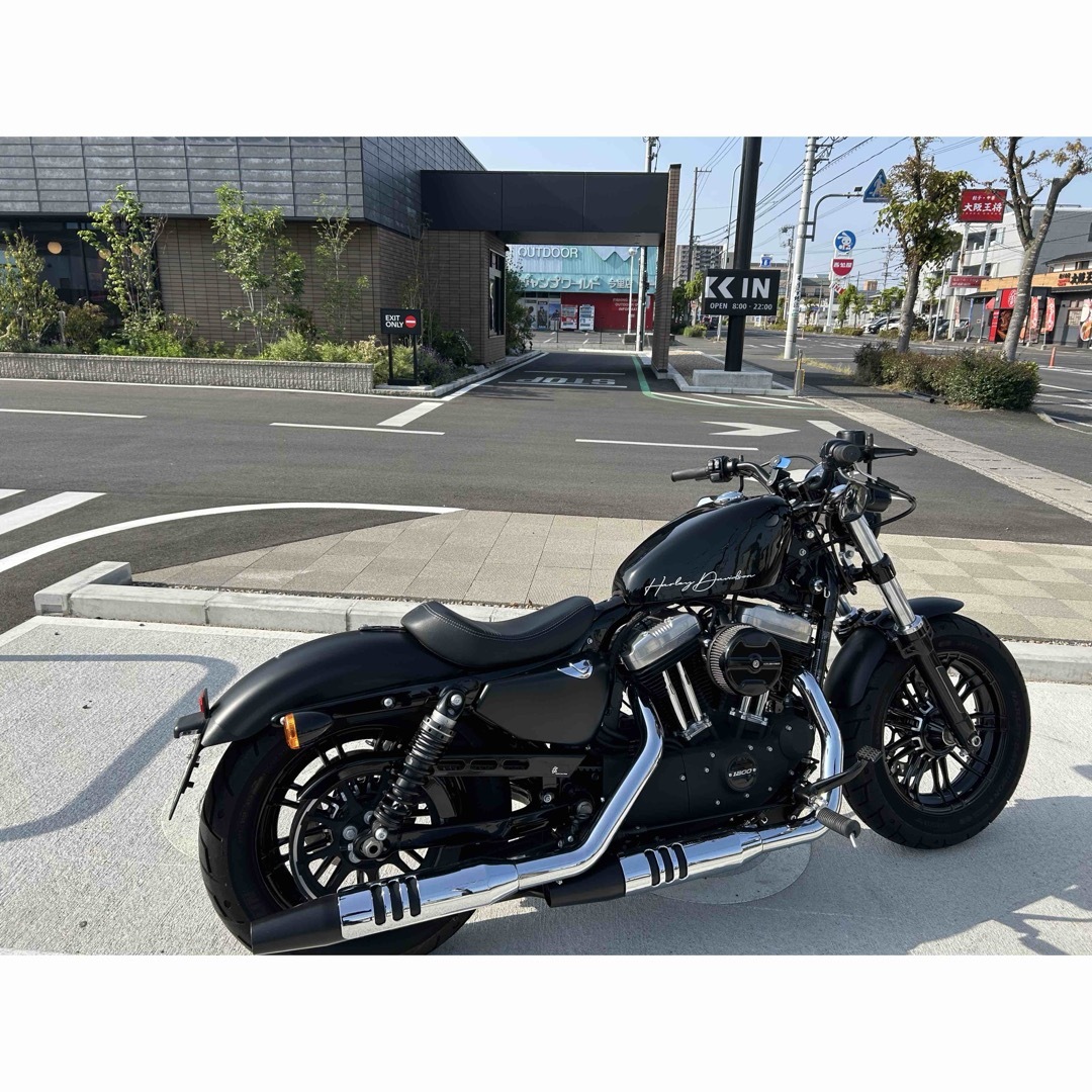 Harley Davidson - ハーレー パンチアウトマフラー スポーツスター