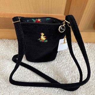 FEILER - FEILER フェイラー ショルダーバッグ グレー ローズ柄 軽量