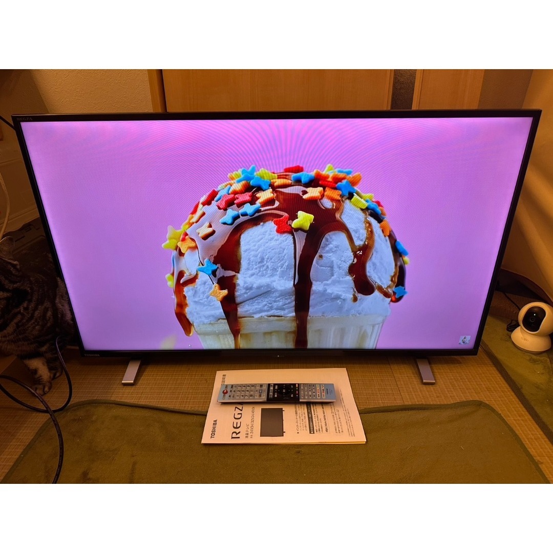 東芝 - 2024年製超極美品！ TOSHIBA 東芝 スマートテレビ 40V34 40型の