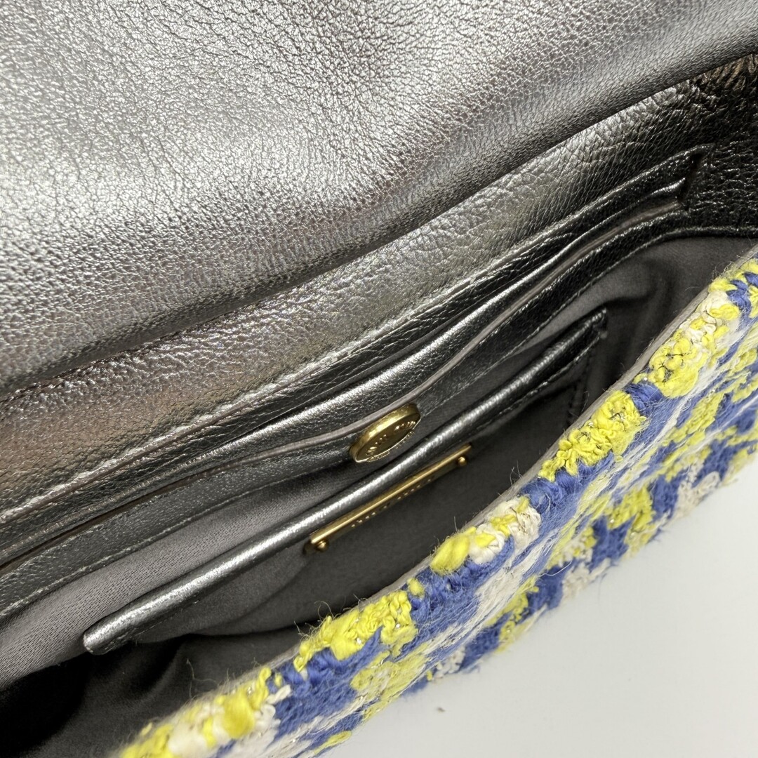 MIU MIU - MIU MIU（ミュウミュウ） ツイード チェーンショルダー