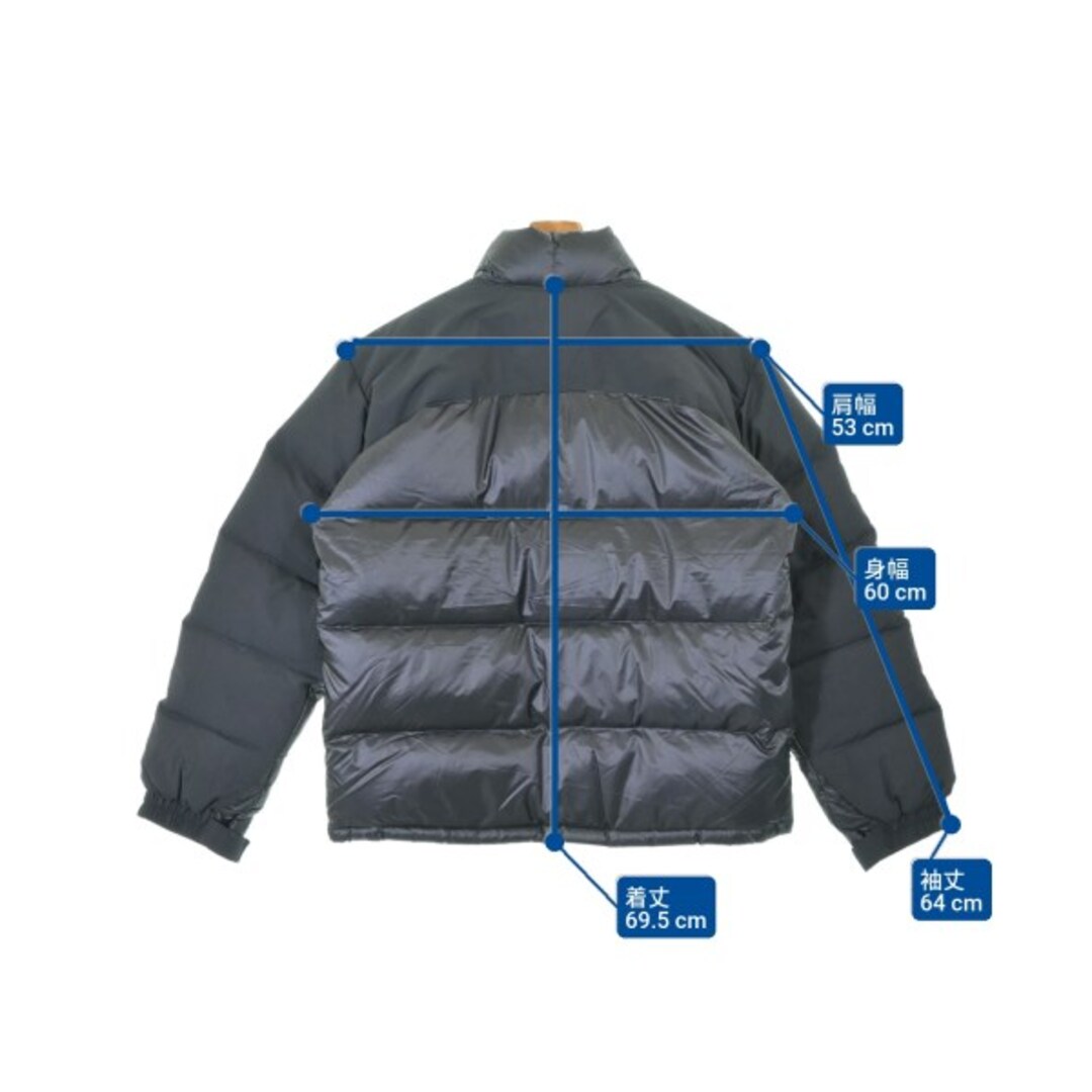 STUSSY - STUSSY ステューシー ダウンジャケット/ダウンベスト M 黒