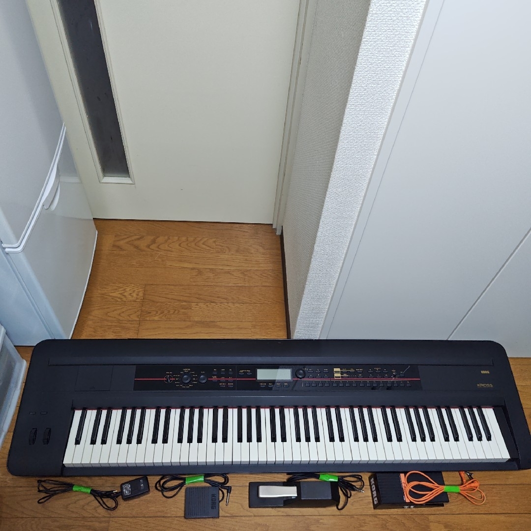 KORG - 【完動品】KORG KROSS-88 シンセサイザー キーボード 付属品
