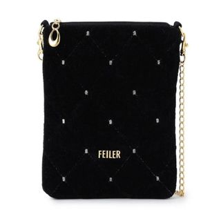 FEILER - 新品 フェイラー ユニ チェーンポシェット ブラック