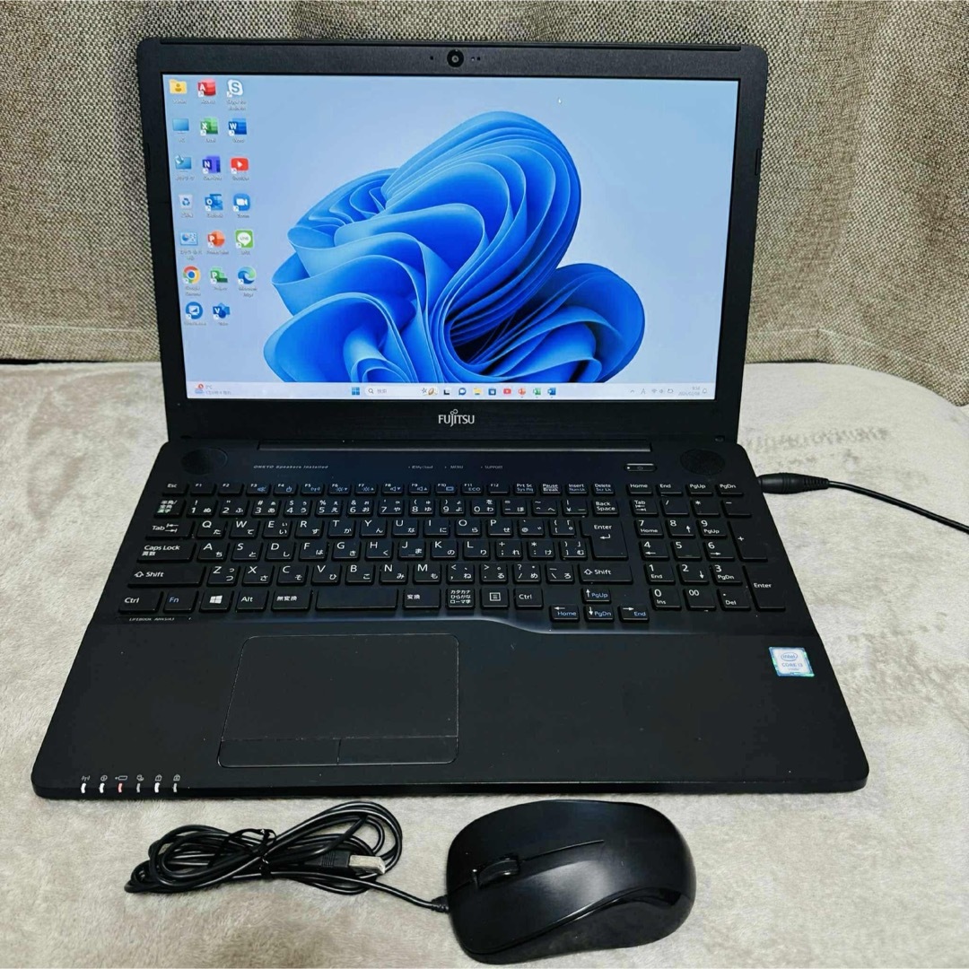 富士通 - S226 富士通ノートパソコンSSD高速WEBカメラWindows11