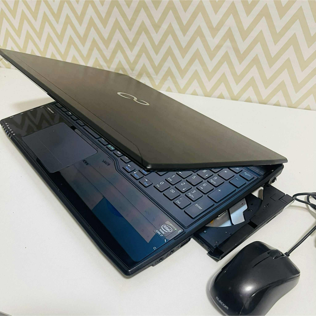 富士通 - T18 Fujitsuノートパソコン i7高速 WEBカメラ Windows11の