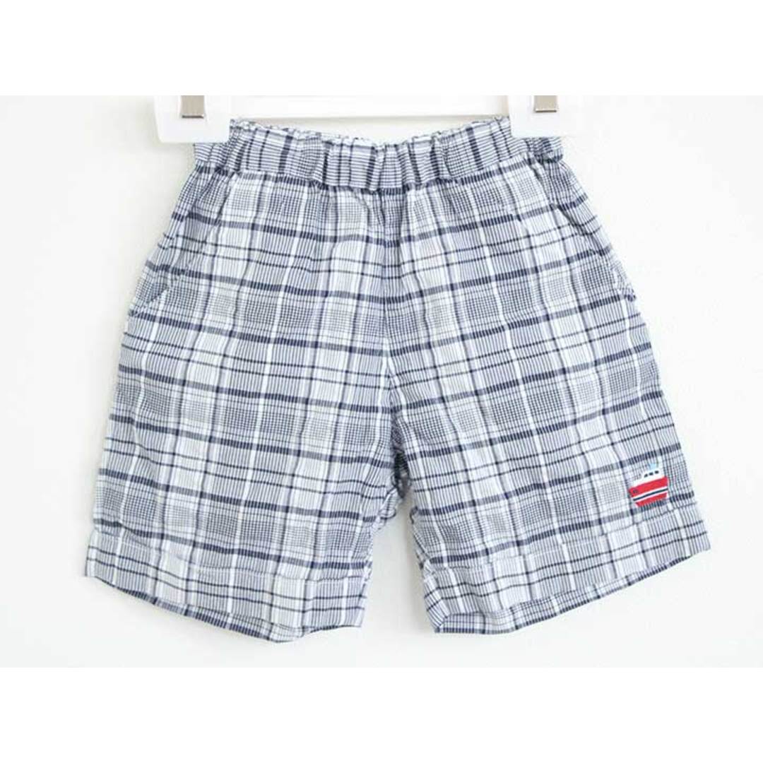 familiar - ファミリア ハーフパンツ 100cm キッズ 男児 紺×白【中古