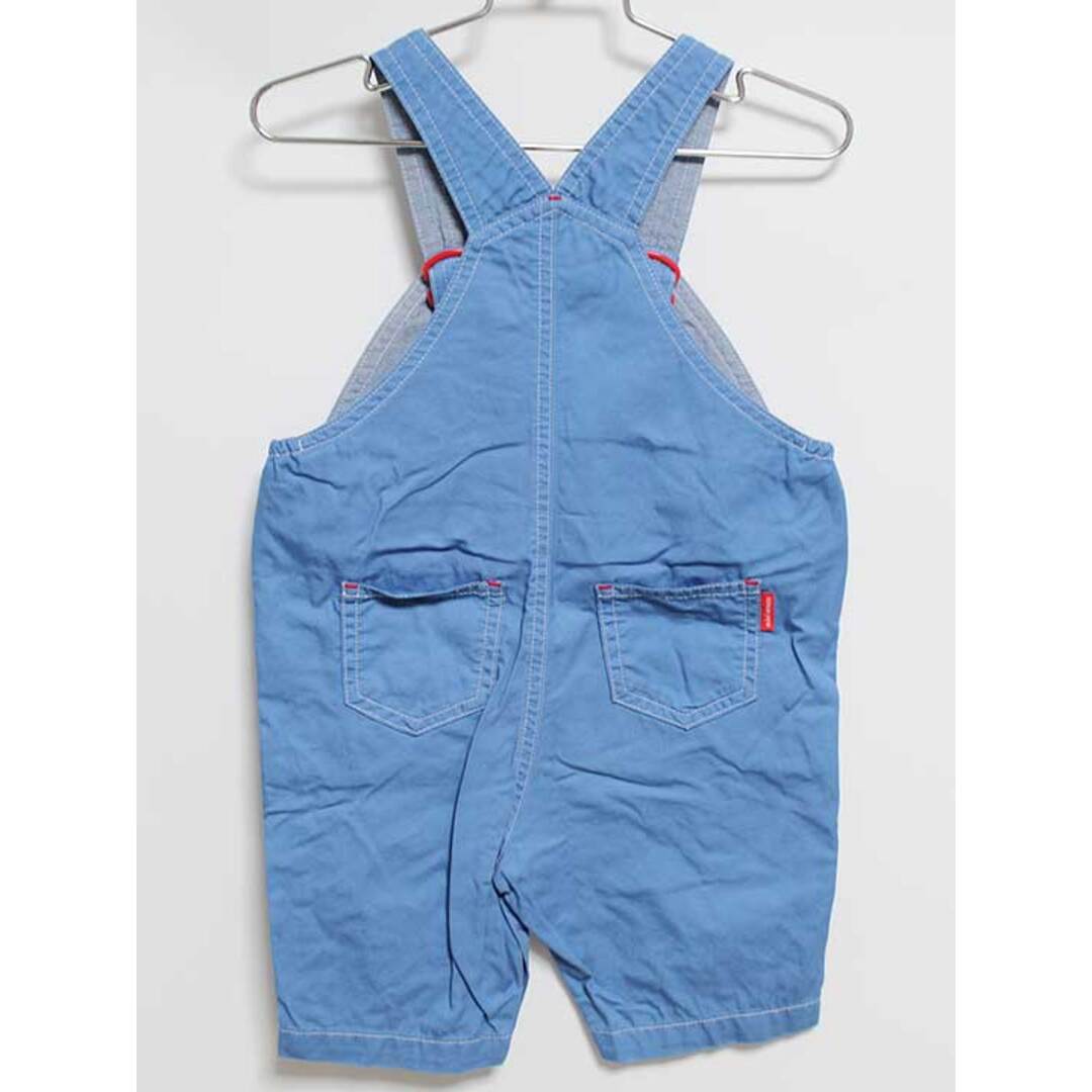 mikihouse - ミキハウス 六分丈オーバーオール 80cm-90cm キッズ 男児