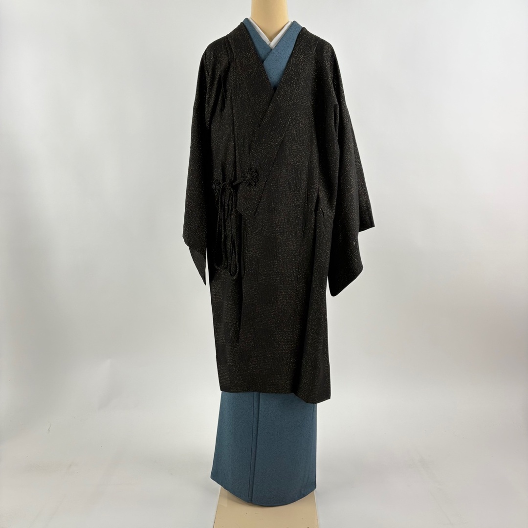 美品】 道中着 身丈109.5cm 裄丈68cm 正絹 秀品 【中古】の通販 by