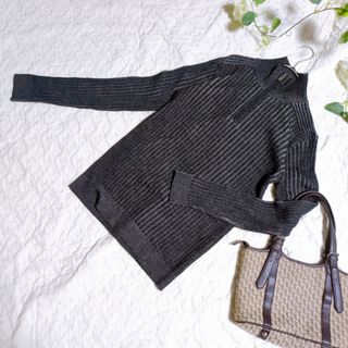 DKNY - 【美品】DNKY CLUB ダンキー ニット ネイビー の通販 by 古着屋