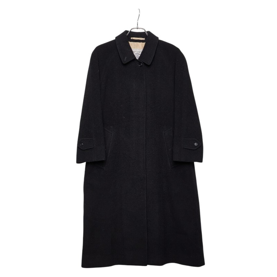 BURBERRY - バーバリー ステンカラーコート 比翼 ウール レディース