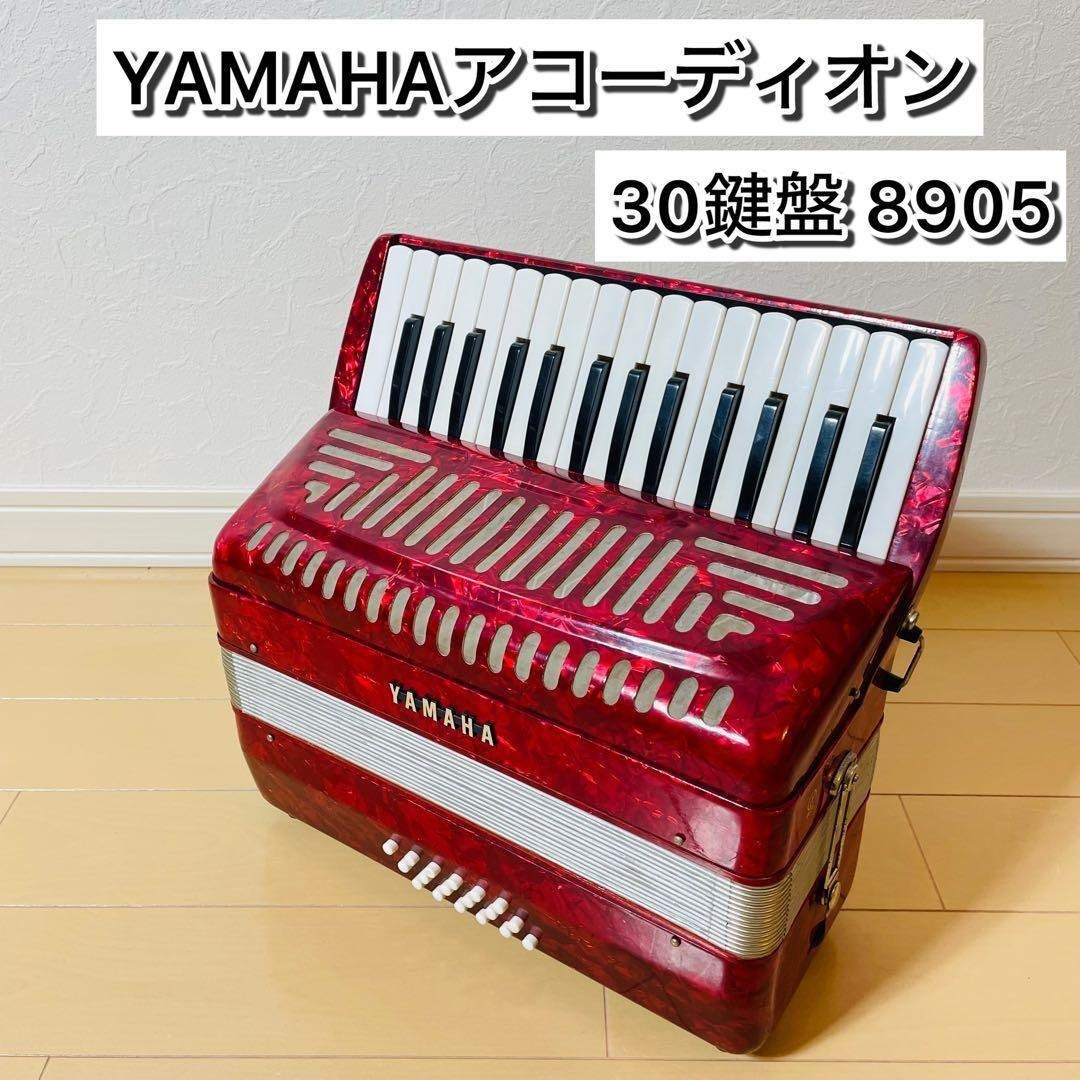 ヤマハ - 【動作良好品】YAMAHA ヤマハ アコーディオン 30鍵盤 初心者