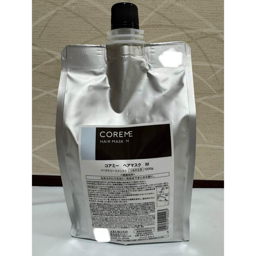 ARIMINO - コアミー M ヘアマスク1000g 詰替の通販 by たけ's shop