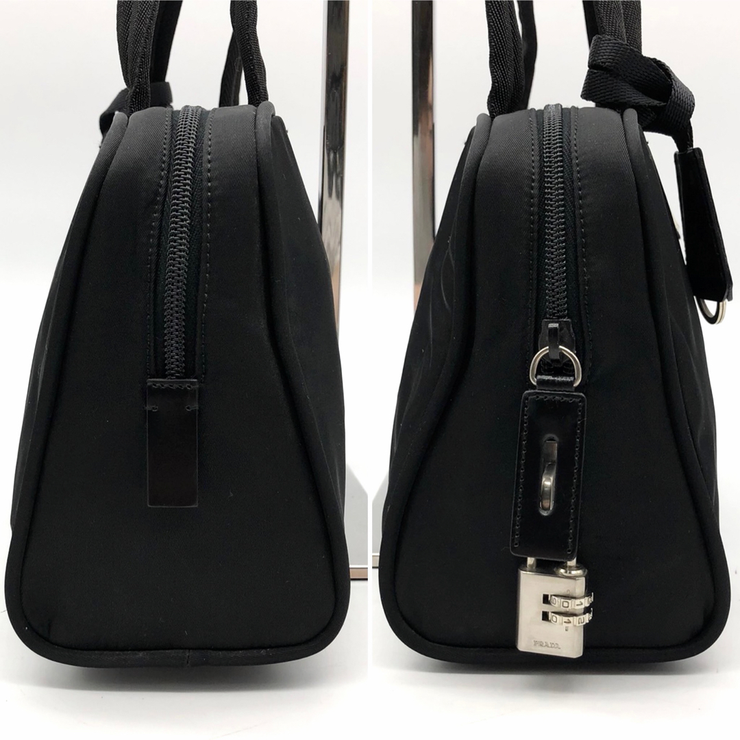 PRADA - ✨美品・ギャランティ付✨プラダ ハンドバッグ 三角ロゴ