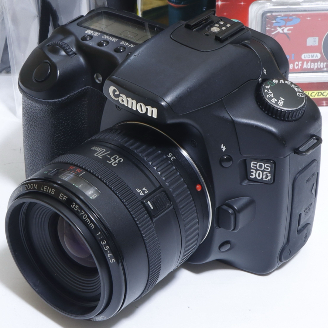 Canon - ☆スマホに送れる一眼レフ☆本格入門機! キャノン EOS 30D