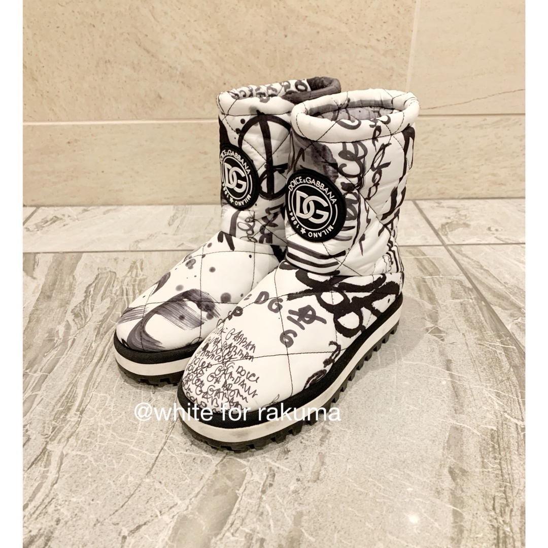 DOLCE&GABBANA - DOLCE&GABBANA 定価13万 入手困難品 ロゴブーツの通販