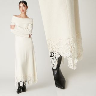 SELF PORTRAIT - セルフポートレイト レースワンピースの通販 by