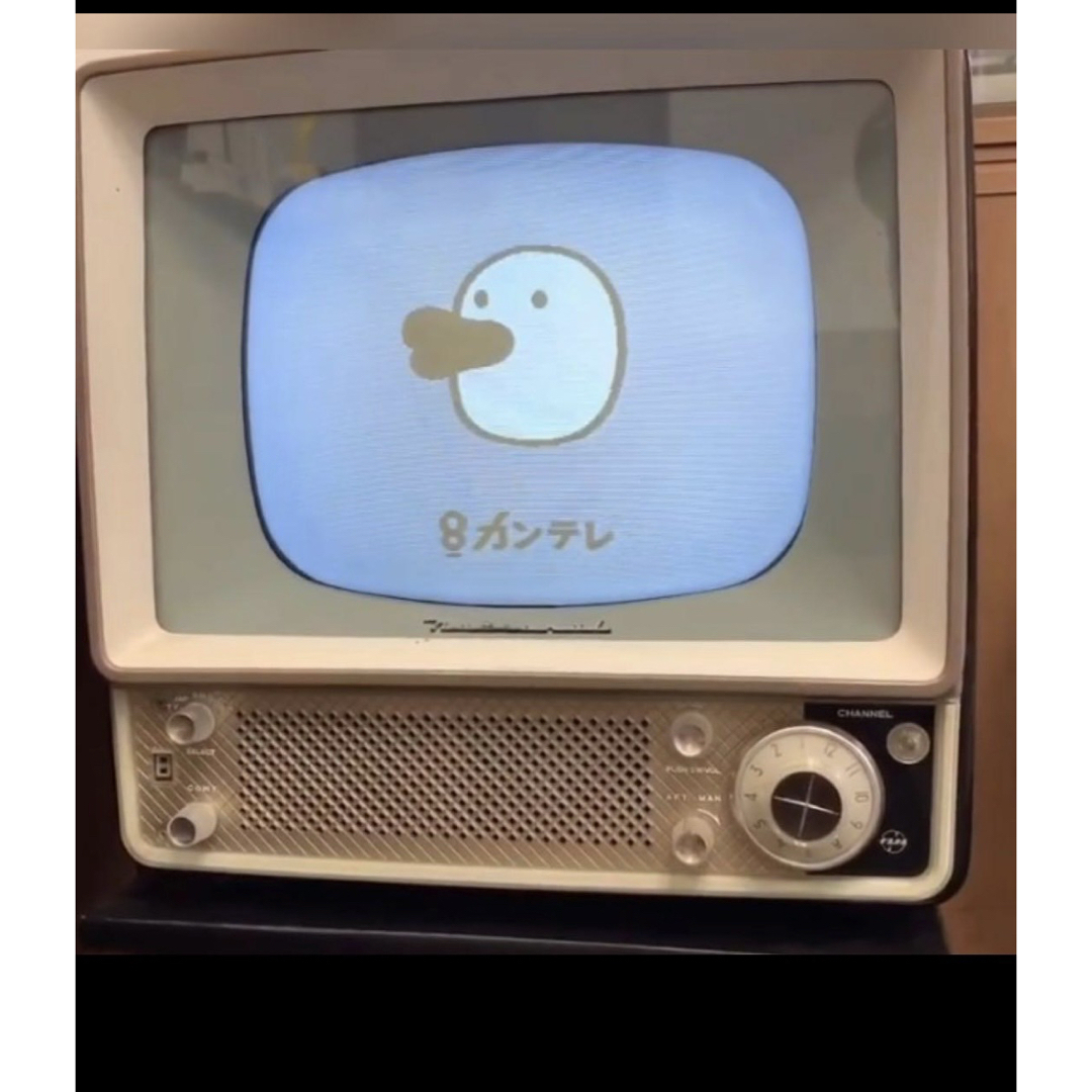 Panasonic - 整備済み(地デジ対応) ナショナル ブラウン管テレビ 白黒