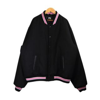 STUSSY - STUSSY SPORT MELTON VARSITY JACKET Mの通販 by wes