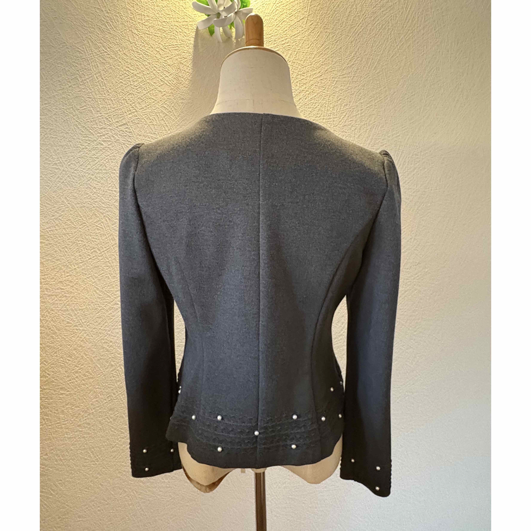 試着のみ⭐︎René カーディガン 34 トップス グレー