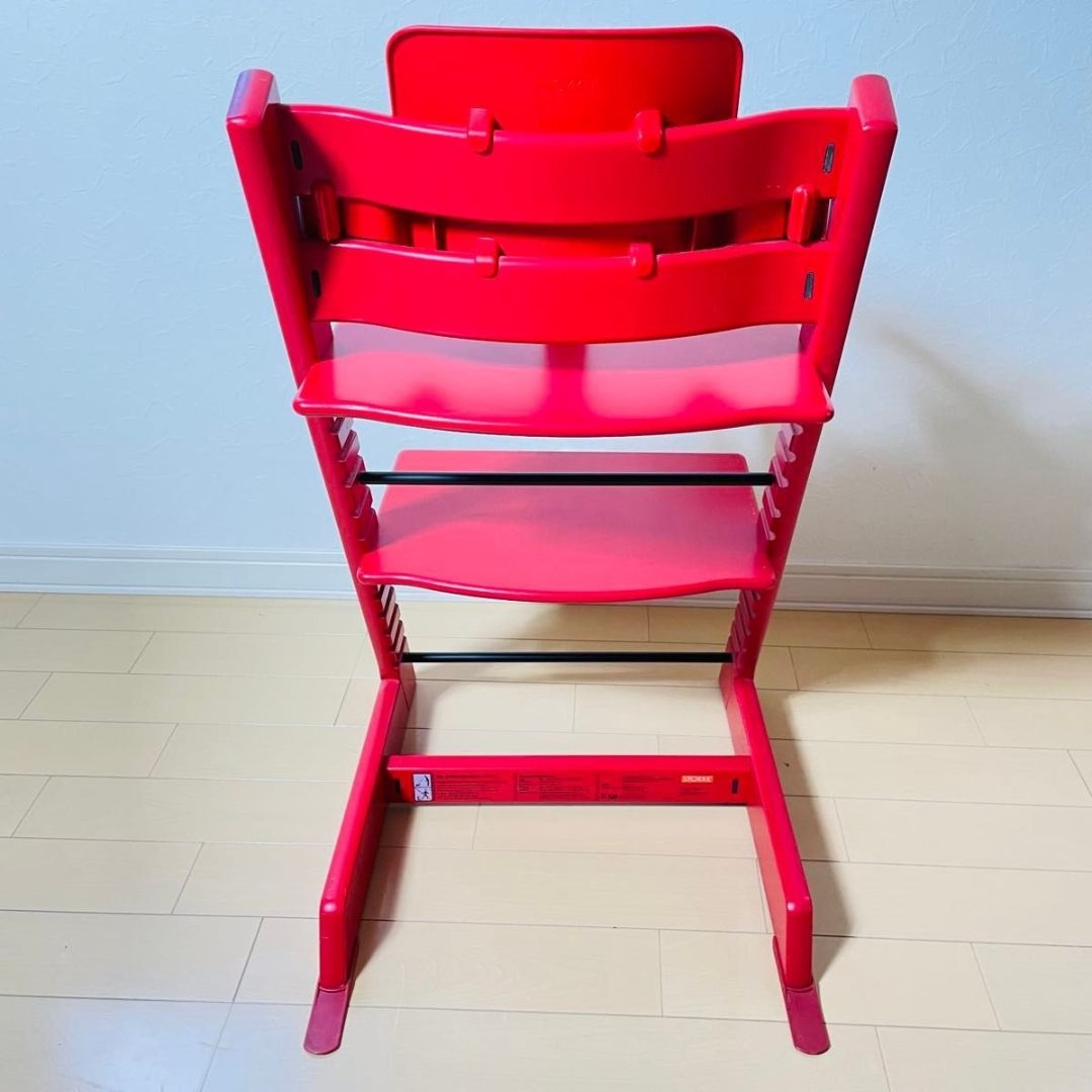 Stokke - STOKKE TRIPP TRAPP ハイチェア レッド シリアル4の通販 by