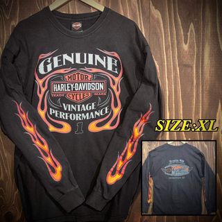 Harley Davidson（Tシャツ/カットソー(七分/長袖)）のフリマアイテム一覧