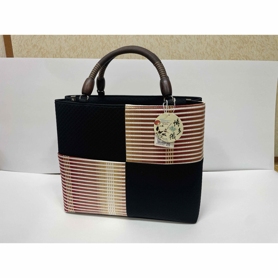 新品 和装バッグ 博多織 伝統的工芸品 正絹 お稽古バッグ お茶席 着物 呉服