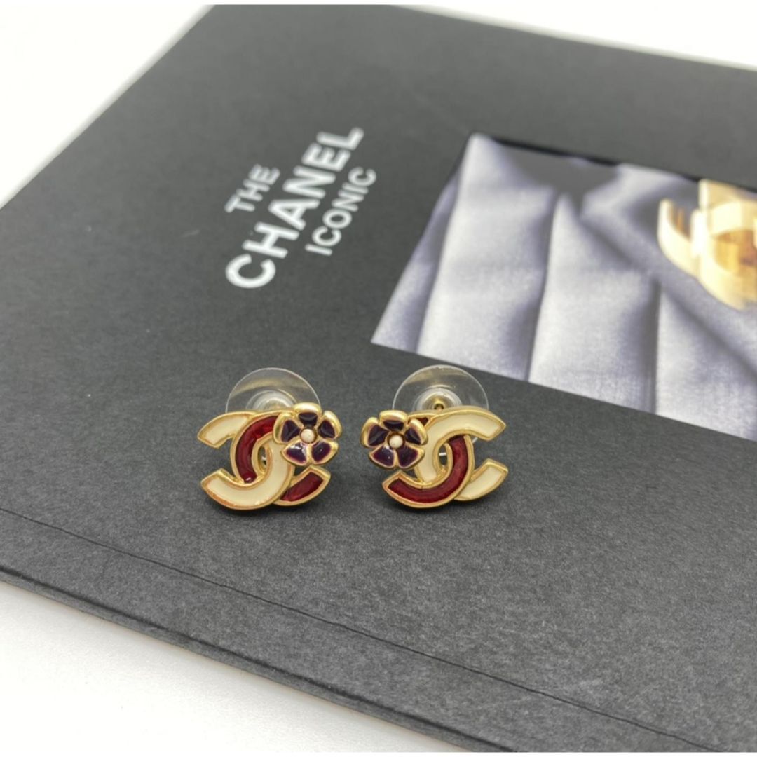 CHANEL - CHANEL シャネル ピアス 両耳 CC ココマーク カメリア