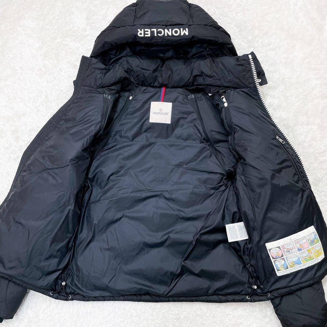 MONCLER - 極美品 MONCLER モンクレール 2WAY ダウンジャケット 黒 Lの
