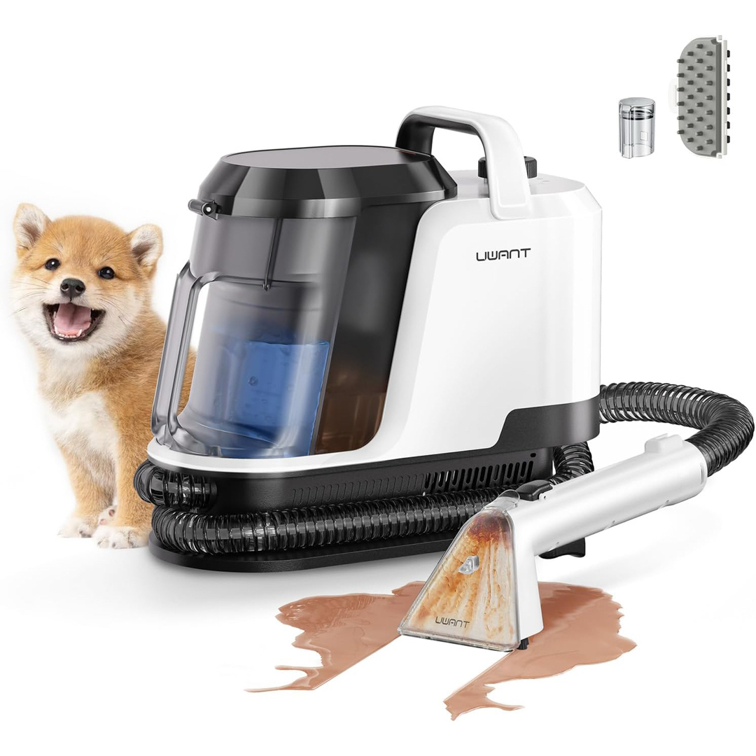 uwant カーペットクリーナー汚れを浮かせて強力吸引 2400ml