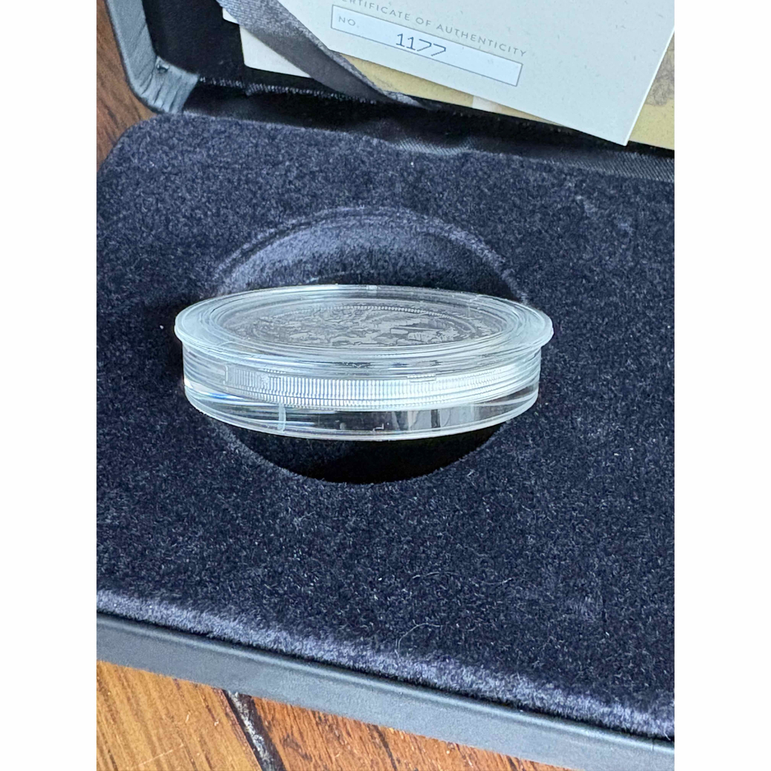 2026イギリス エンジェル（天使とドラゴン） 2ポンド シルバープルーフ